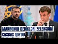 Fransa Ukraynaya qoşun göndərir? - Zelenskinin reaksiyası müzakirələrə səbəb oldu