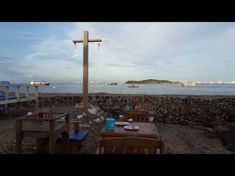 กินข้าวริมทะเล ร้านเฉลียงลม เกาะล้าน 2017