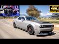 Dodge Challenger SRT Hellcat | Forza Horizon 5 | Logitech G923  Steering Wheel Gameplay