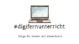 Folge 21: Poster mit PowerPoint