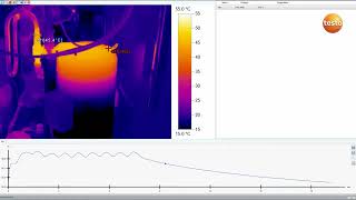Sequence capturing: Heating process of a compressor with automatic Hotspot-detection screenshot 4