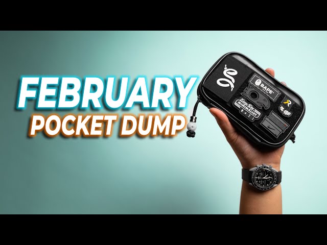 February POCKET DUMP | NEW 2024 EDC GEAR class=