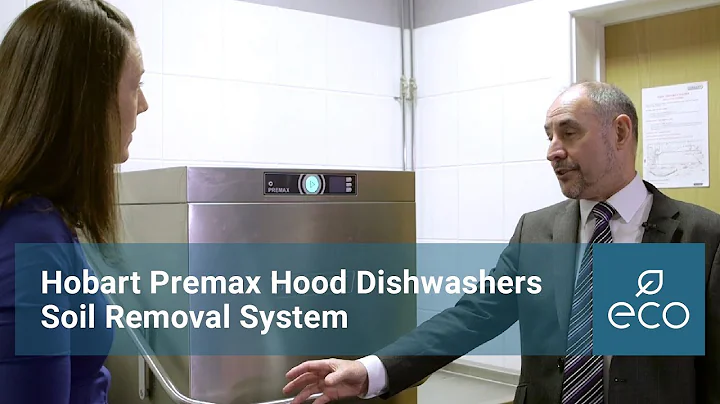 Hobart Premax Hood Dishwashers: Soil Removal System