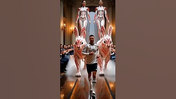 Messi, Neymar & Mbappé’s Rabbit vs Ronaldo’s Rabbits fashion showdown! 🐇🔥#shorts #ytshorts #ronaldo