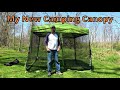Testing out my New Camping Canopy ~ ABC Canopy