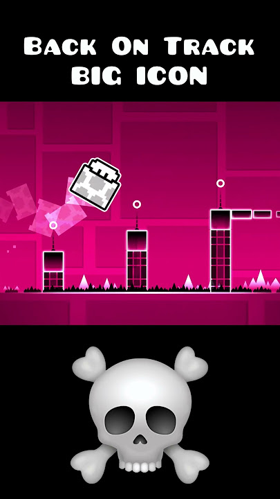 I Tried Geometry Dash With A Giant Cube! #geometrydash #gdupdate #deluxe12 #gd #gaming #shorts