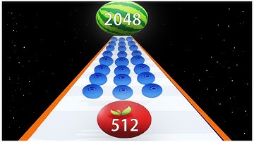 Ball Run Fruit Fruit Merge - Gameplay Walkthrough - Levels 16-30