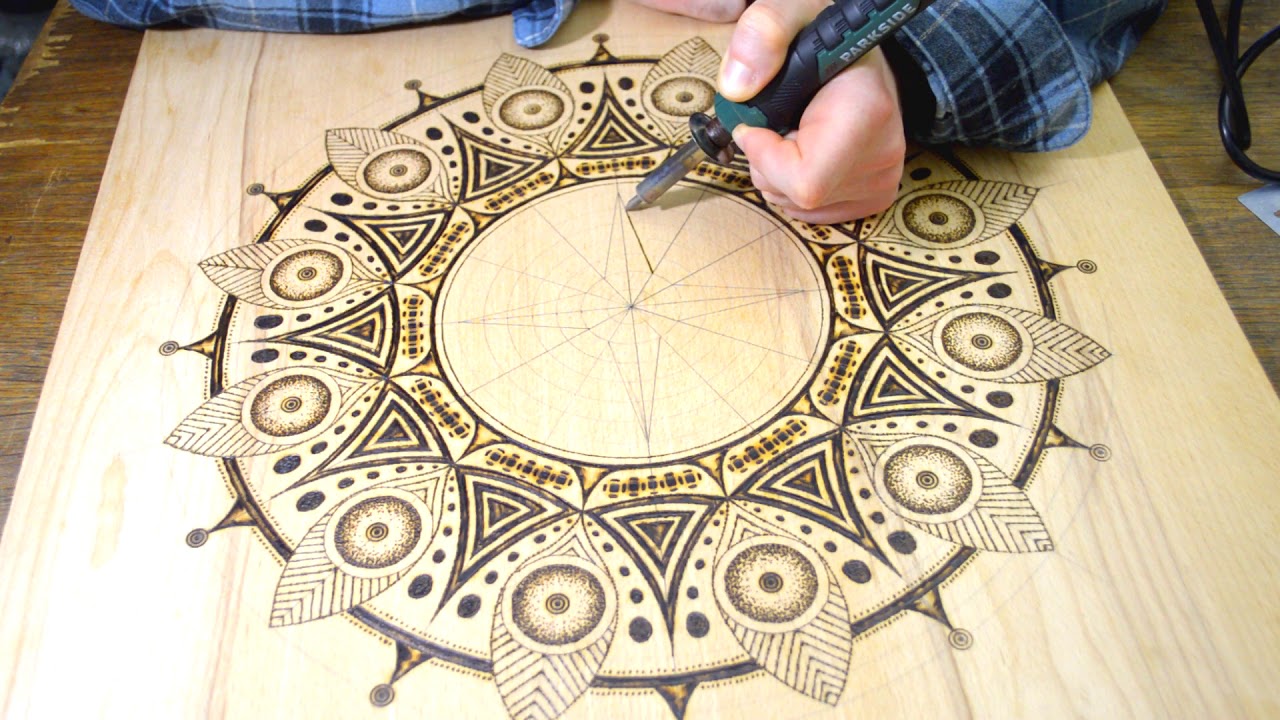 Pyrography (Wood Burning) Viking Art Designs 