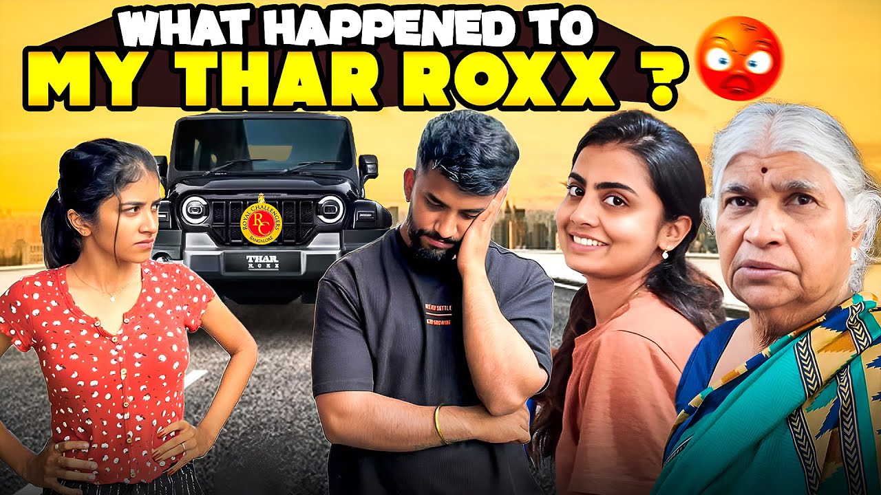 Thar Roxx 😔 | Nikhil Nisha Vlogs #nikhilnishavlogs #madhugowda