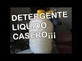 DETERGENTE CASERO FACIL  Y ECONOMICO DE HACER¡¡