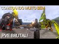 ⚔️ O MELHOR COMEÇO NO ARK MOBILE PVE BRUTAL!! – SERVIDOR EUSOUANDROID @eusouandroid 