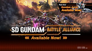 SD Gundam Battle Alliance - Mobile Suit Gundam: The Witch from Mercury DLC Trailer