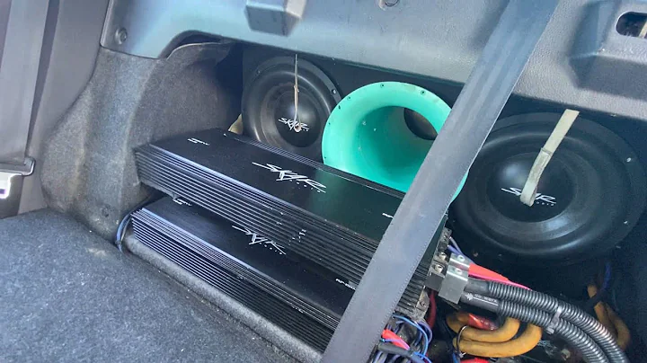 2 12S TRUNK FLEX PLAYING THE LOW LOWS!