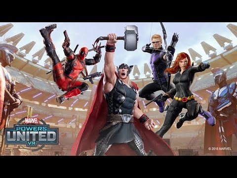 MARVEL Powers United VR | Hawkeye + Black Widow: Team Gameplay | Oculus Rift