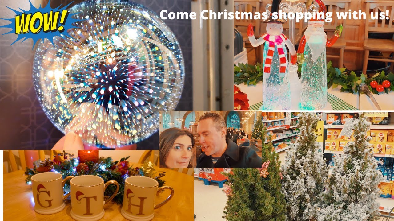 Come Christmas Shopping with us | Budget christmas gift ideas |Decorating our cottage 🎄 - YouTube