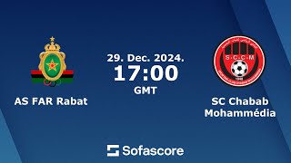 FAR VS SSCAM LIVE MATCH BOTOLA MAROC