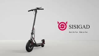 SISIGAD E-Scooter Dart MAX | Adults & Teens Series | For commuting