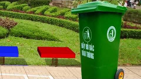 Thùng rác y tế Composite 240L