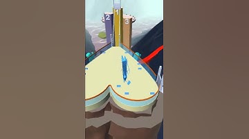 Bridge Race level 187 walkthrough solution|Gameplay||AloneGamestips|#shorts #BridgeRace #tags      