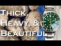 Zelos Mako 300m GMT Malachite Timekeepers Edition - Beautiful Watch Dial