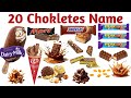 🍫 Chocolate Name Learning for Kids चॉकलेट के नाम हिंदी और इंग्लिश में सीखें | Kids Educational Video