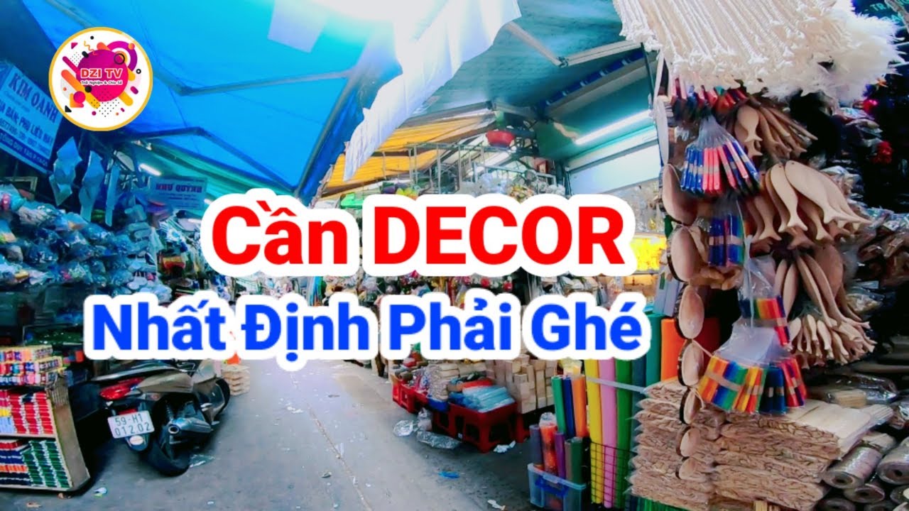 shop đồ handmade ở hà nội New 2022 Nơi Bán Đồ DECOR - HANDMADE khiến giới trẻ phải PHÁT RỒ | SaiGon 2020 | DZI TV