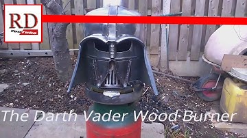 Darth Vader Wood Burner