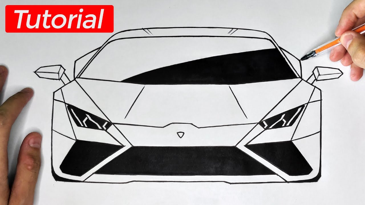 Como Desenhar Lamborghini Passo A Passo How To Draw A Lamborghini