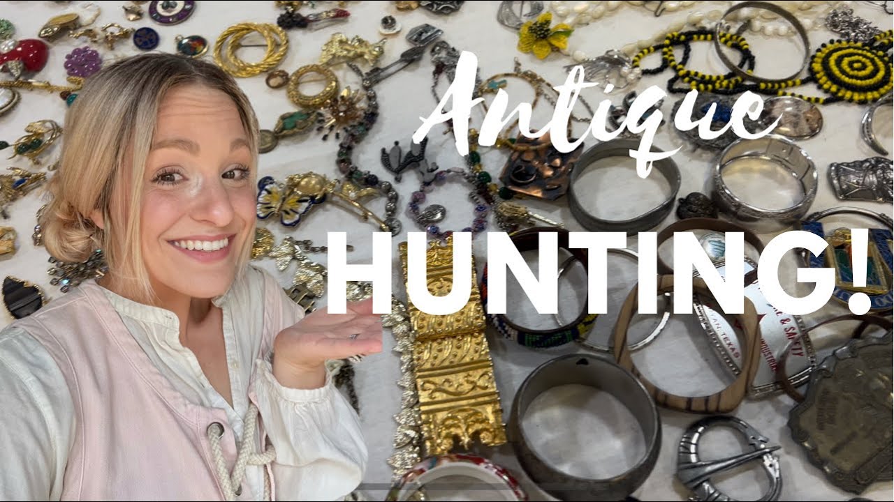 Going Antique TREASURE HUNTING At My Favorite Antique Show. What Will ...