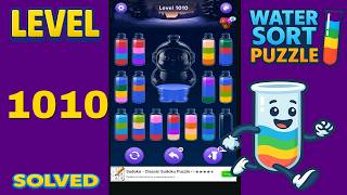 Water Sort – Level 1010 | Walkthrough Solution
