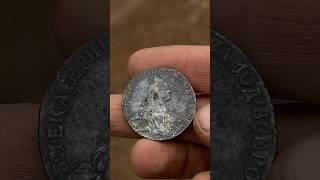 Редкая Полтина Екатерины II и Алтын Петра I за один день! #клад2025 #находкисметаллоискателем