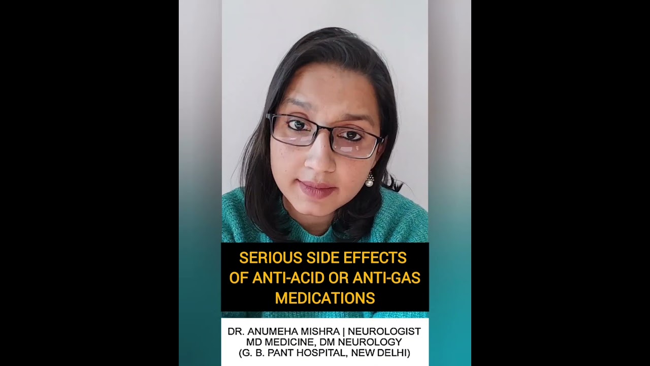 DOCTOR SHARES SOME SERIOUS SIDE-EFFECTS OF ANTACID CAPSULES/ANTI-