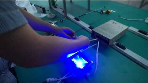 Programmable 10W led RGB floodlight