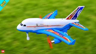 How to Build a High Performance RC Airplane from Scarp Toy | 100% Working Toy Airplane
