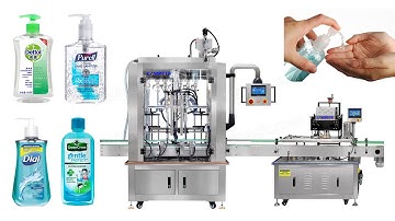 30ml Filling Machine Line Testing Video from LANDPACK
