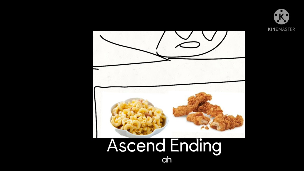 Macaroni with the chicken strips meme but the kid ascends shorts YouTube
