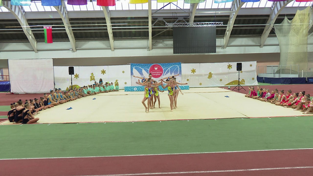 Принцесса спорта. Зимняя сказка 2020 - Брест - Показательный номер Плакала - команда Виолет