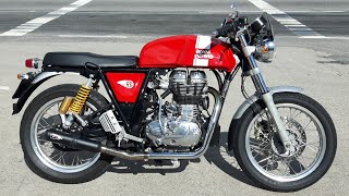 Rodolfinho da Z Testando Royal Enfield Continental GT 535.