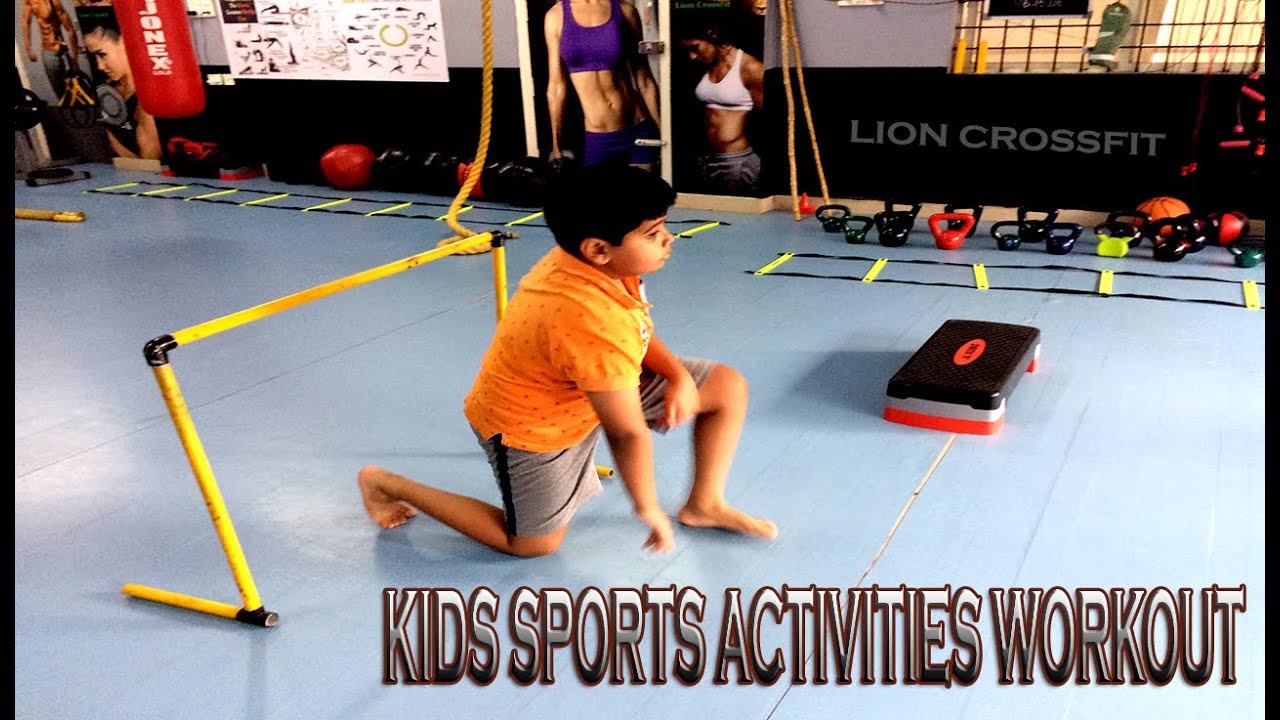 Kids Functional Exercise Kids Sports Activities Workout Kids Functional Exercise Kids Sports Activities Workout