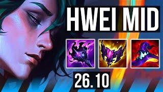 HWEI vs AKALI (MID) | 52K damage | EUW Challenger | 26.10