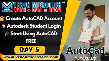 🔐 Create AutoCAD Account | 🧑‍🎓 Autodesk Student Login | 🎓 Start Using AutoCAD FREE
