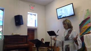 HE IS RISEN! Easter Message by Pastor Teresa Adams 3-31-13