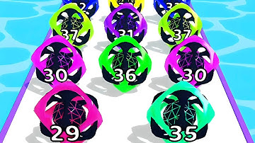 Marble Run 3D Game Color Ball Race Gameplay Android IOS  Level 47