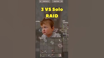 3 Vs solo / Raid in #rust #rustclips #rustshorts #rustraid #rustsolo #rustgame #rustpvp #rustclips