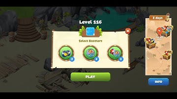 Lost Island Blast Adventure Level 116