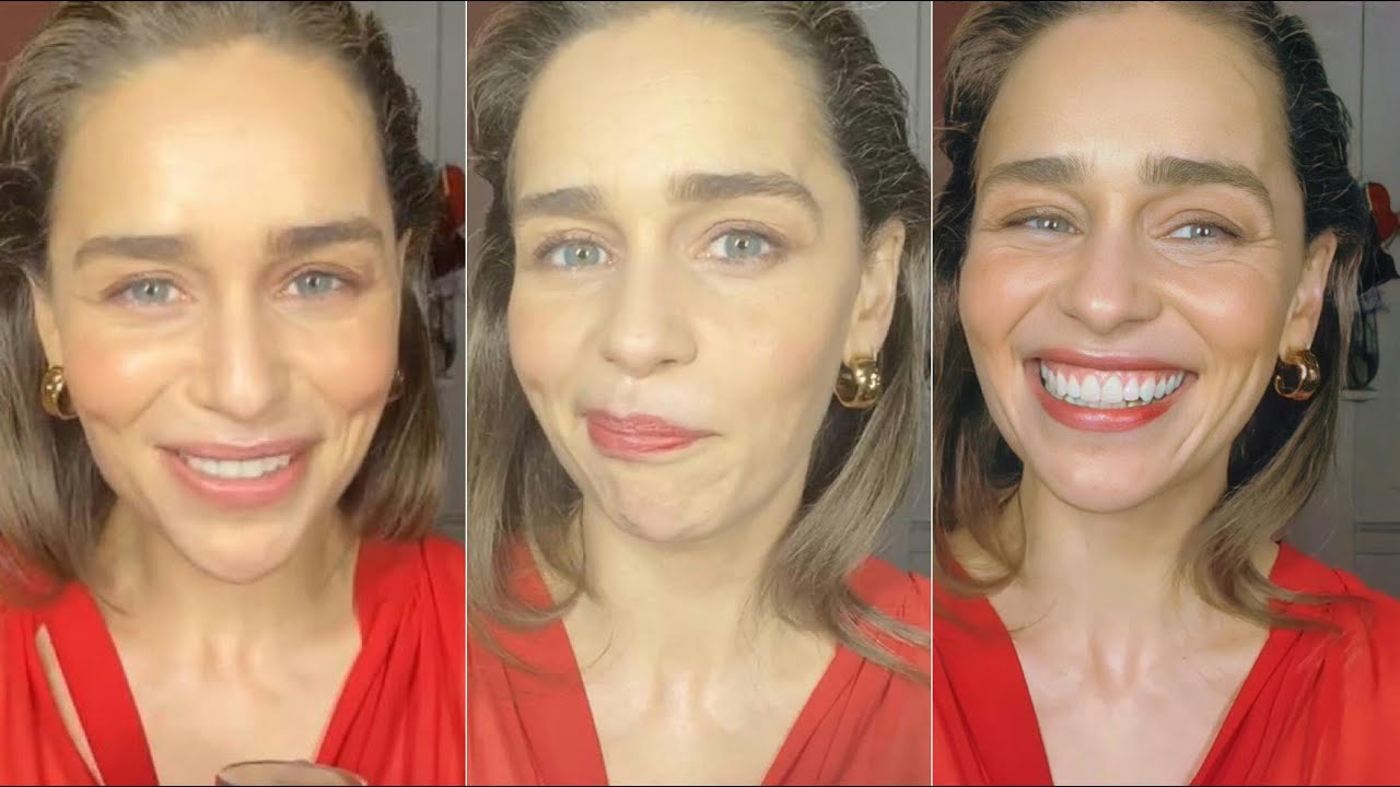 Emilia Clarke - Clinique Ambassador HAPPY CLEAN SKIN HOLIDAYS !