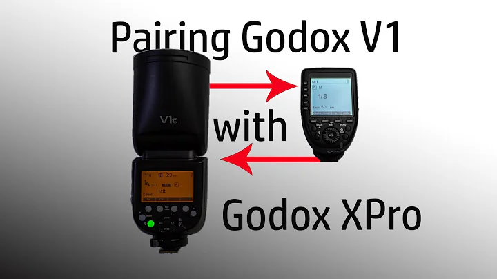 Pairing GodoxV1 with Godox XPro Trigger