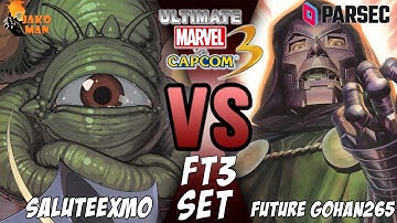 UMVC3 Parsec FT3 Set - Saluteexmo VS Future Gohan265