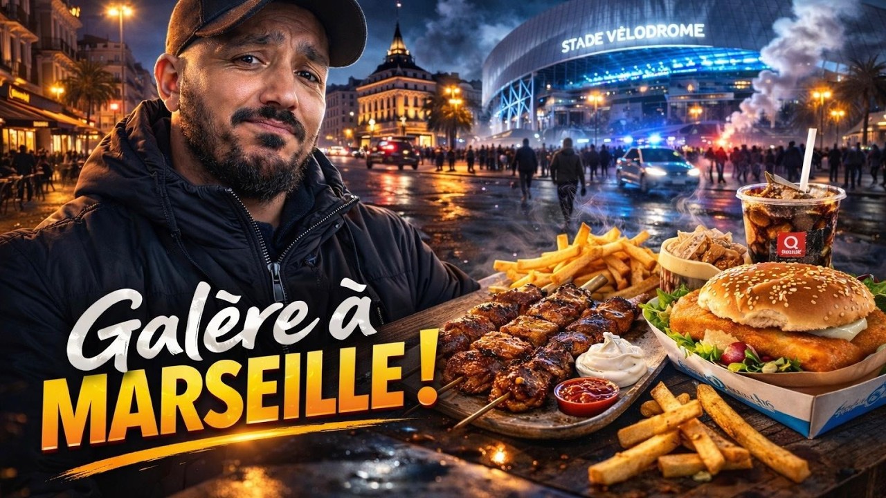 Food Trip à MARSEILLE… Tout était FERMÉ 😩