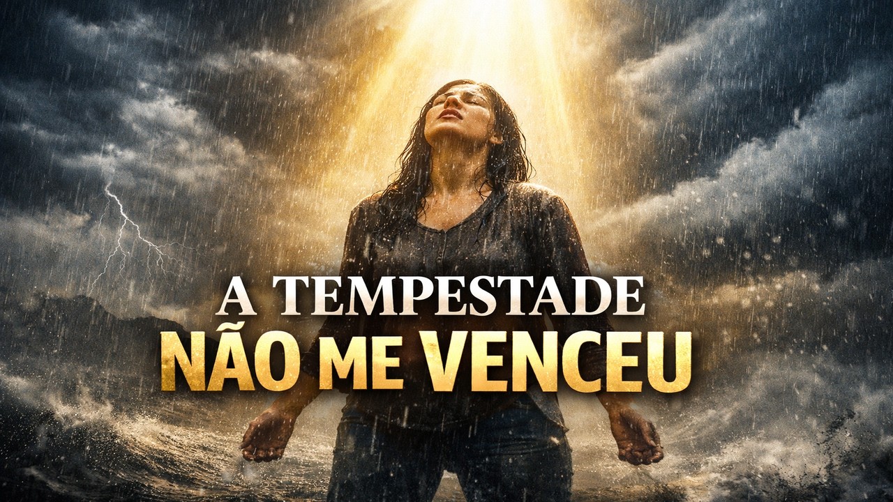 A TEMPESTADE NÃO ME VENCEU | Clipe Oficial Inspirador